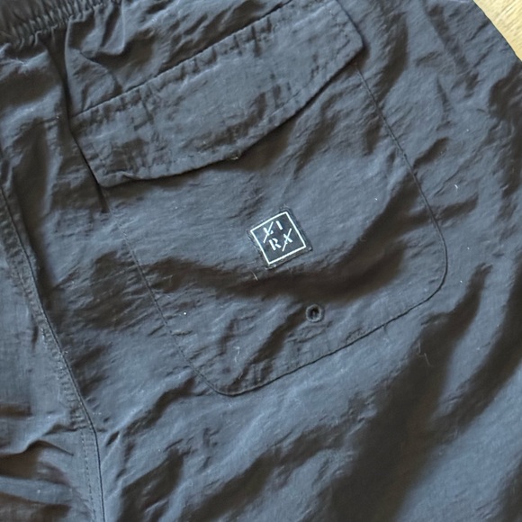 Lira Athletic Men’s Court Volley Jogger Shorts Black Size Medium - Picture 7 of 7